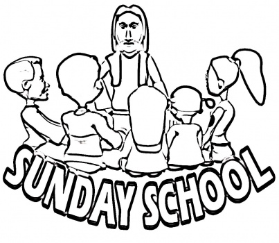 Kids Sunday School Coloring Pages 403x350 Kids Sunday School Coloring Pages