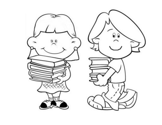School Coloring Pages 538x414 School Coloring Pages