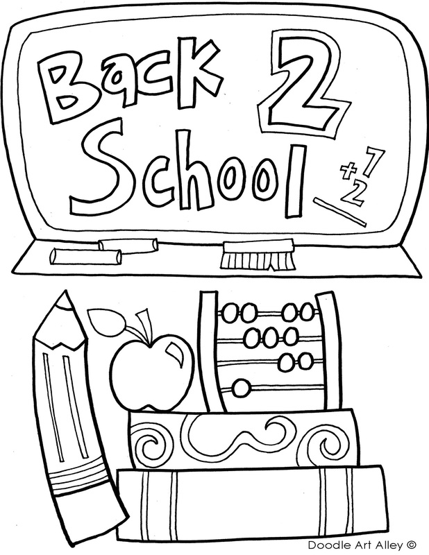 Back To School Coloring Pages Amp Printables 618x800 Back To School Coloring Pages Amp Printables
