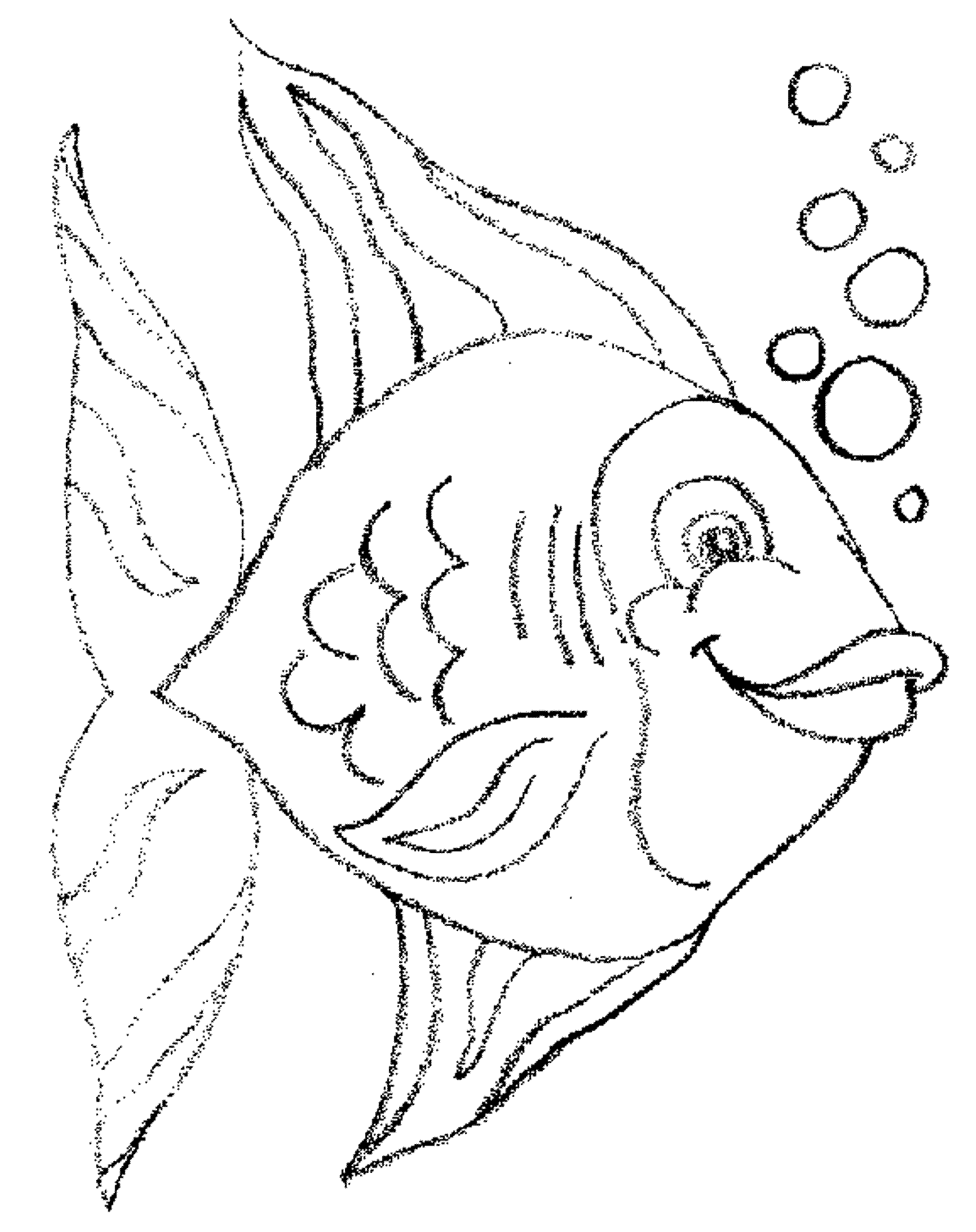 2000x2523 Puffer Fish Coloring Page For Kids Excellent Color Colouring Pages