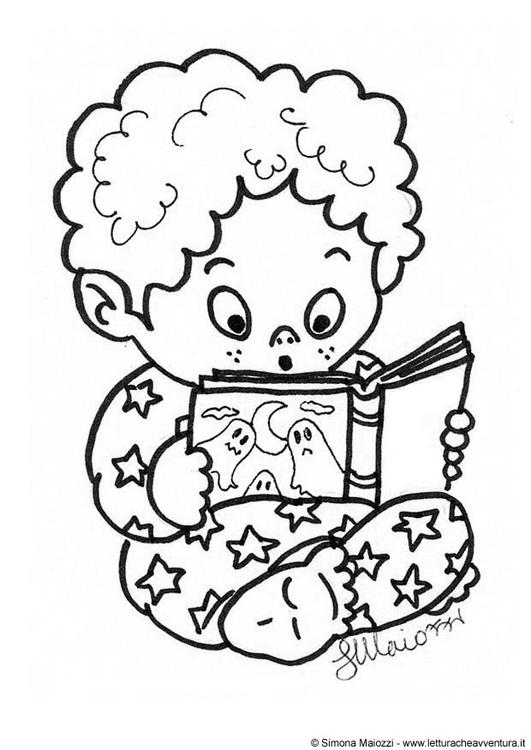 531x750 Coloring Page Ghost Story