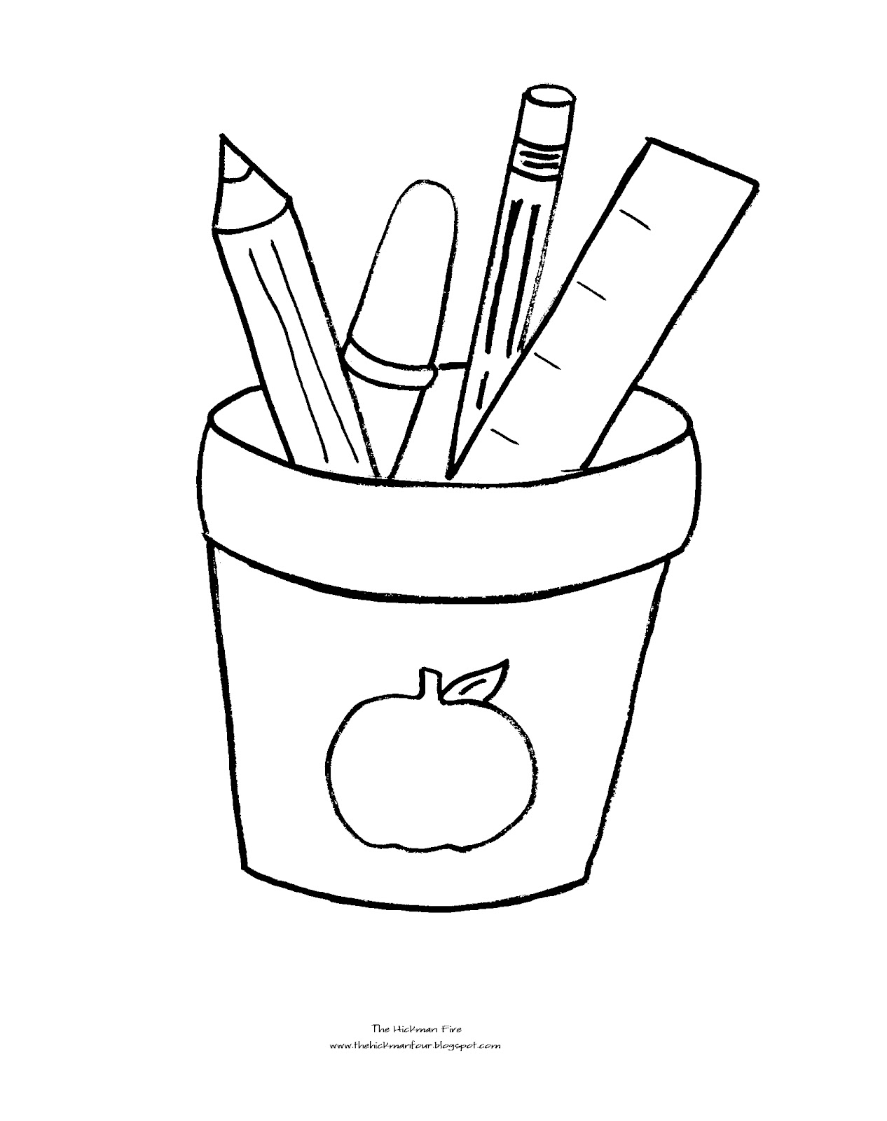 1266x1600 Back To School Coloring Pages