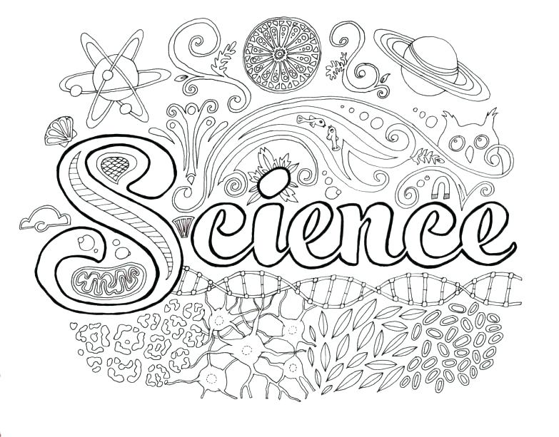 783x613 Coloring Pages Science Science Color Pages Science Coloring Pages