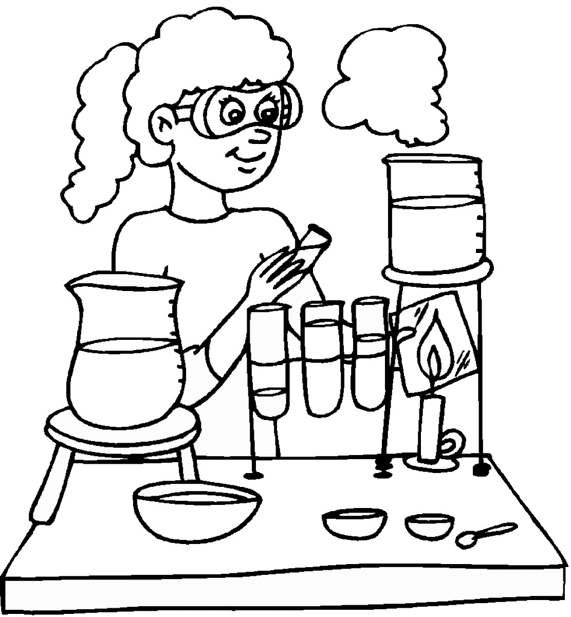 Science Coloring Pages 1111x1200 Science Coloring Pages
