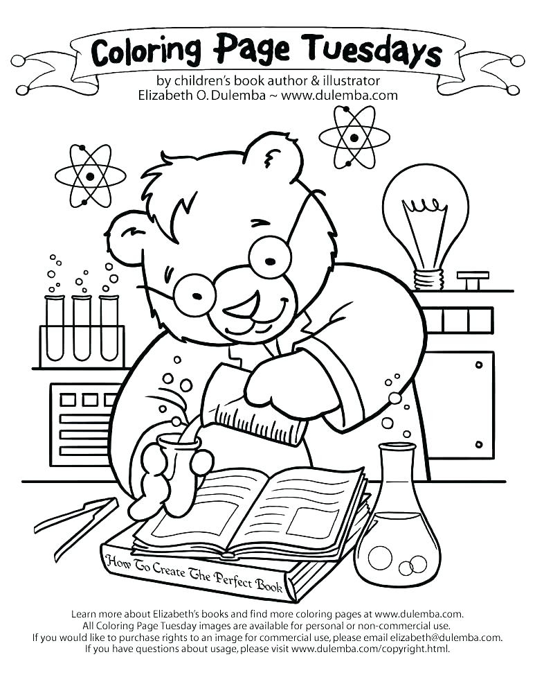 773x1000 Science Coloring Pages Kids Chemistry Coloring Pages Science