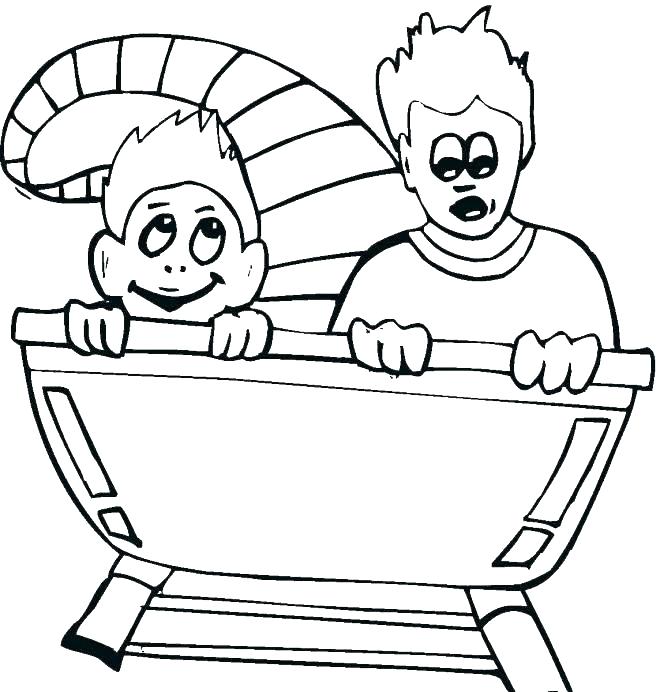 Fair Coloring Pages At The Fair Roller Coaster Science Fair 660x692 Fair Coloring Pages At The Fair Roller Coaster Science Fair