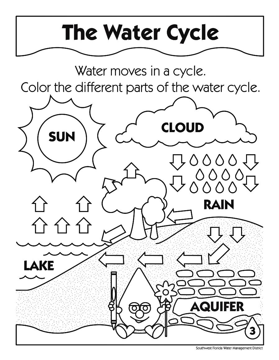 Water Cycle Coloring Pages Water Cycle Su 898x1158 Water Cycle Coloring Pages Water Cycle Su