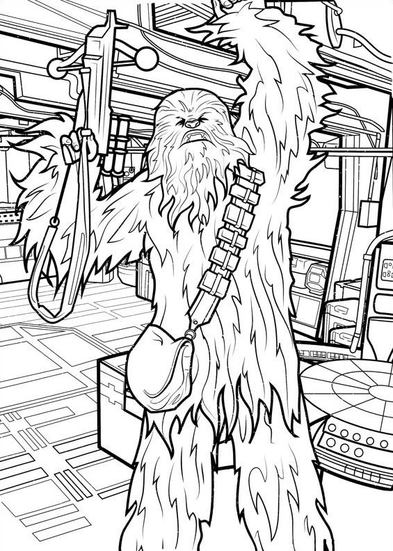 565x792 Kids N 21 Coloring Pages Of Star Wars The Force Awakens