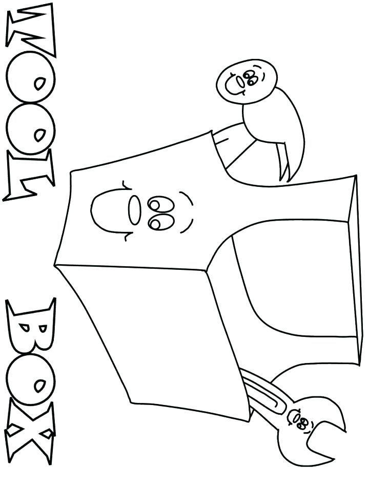 718x957 Tools Coloring Page Tool Coloring Pages Tools Coloring Page Worker