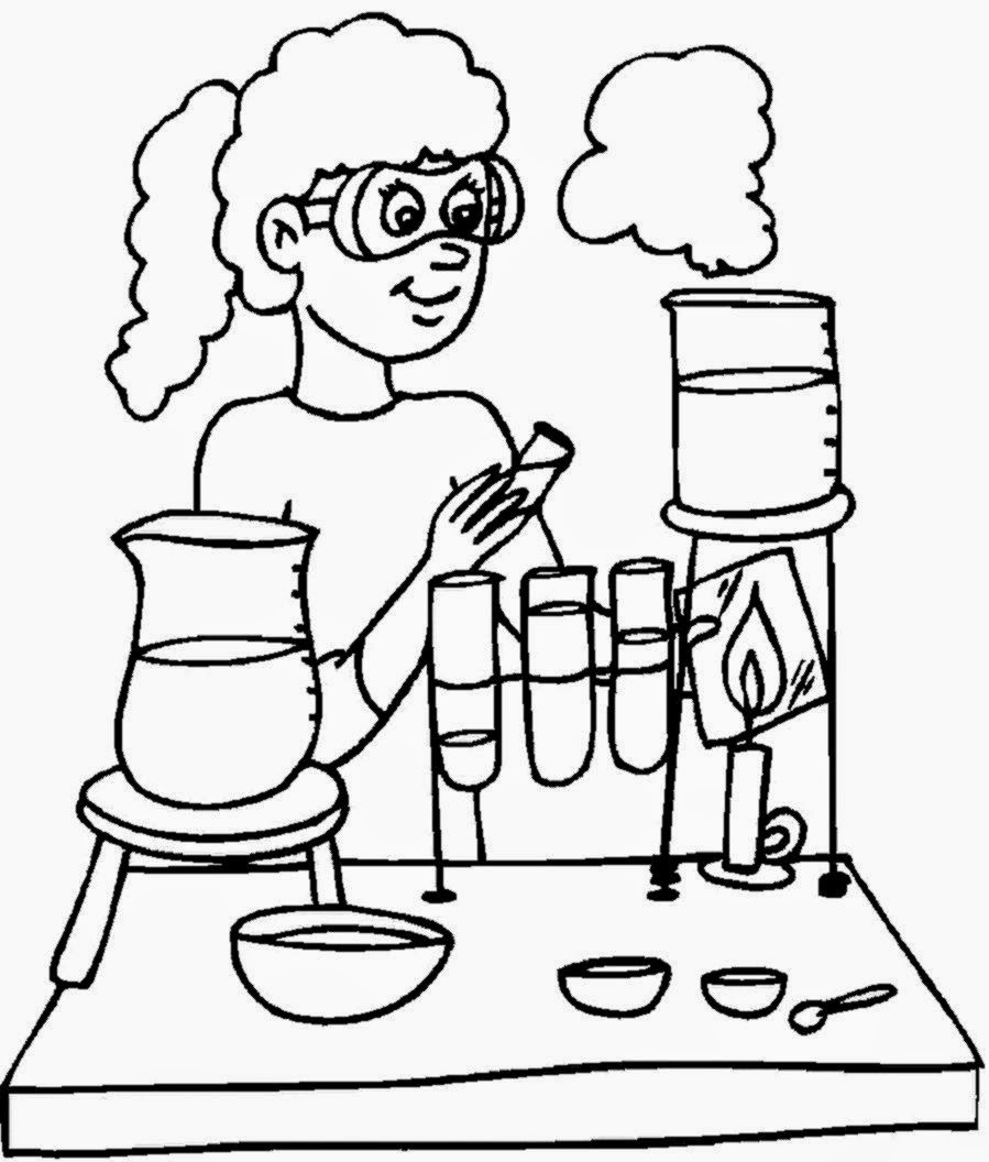 899x1056 Chemistry Coloring Pages With Page A Free Inside