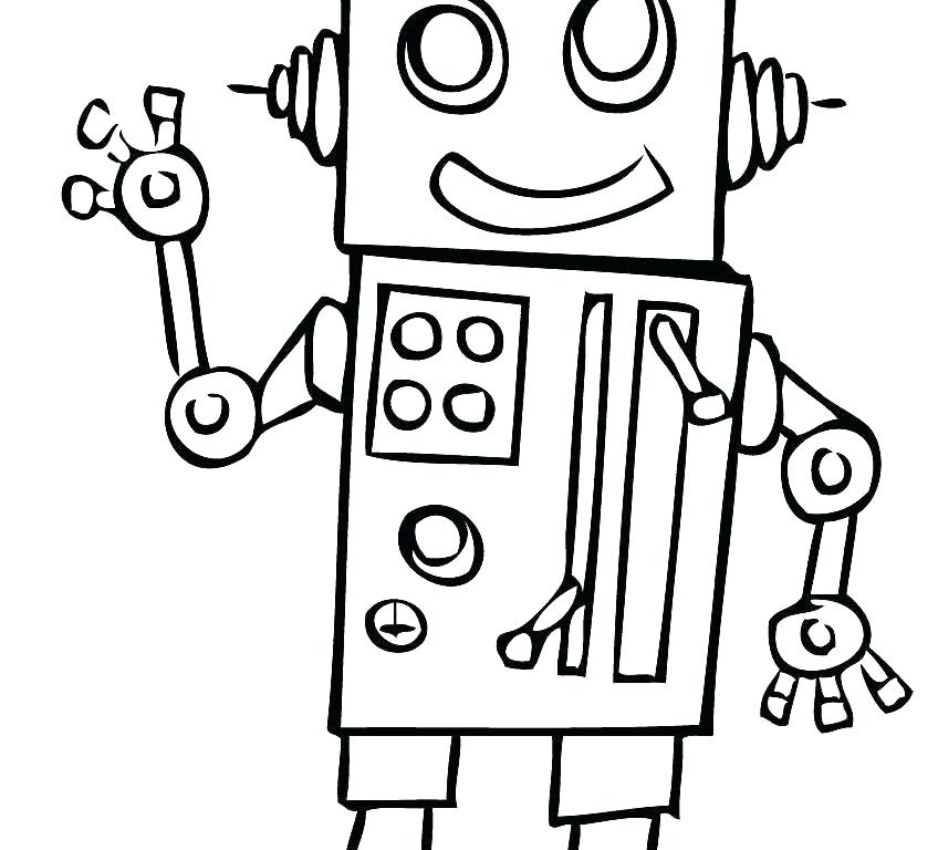 848x768 Robot Coloring Sheets Scientist Coloring Page Science Coloring
