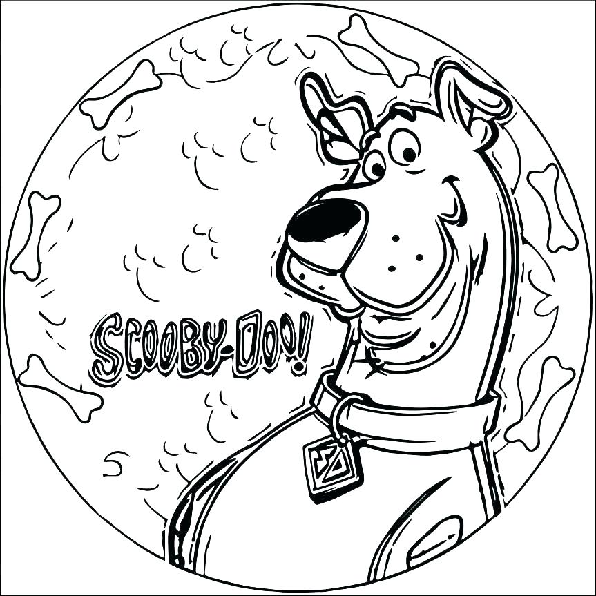 863x863 Coloring Pages Of Scooby Doo Marvellous Design Coloring Pages