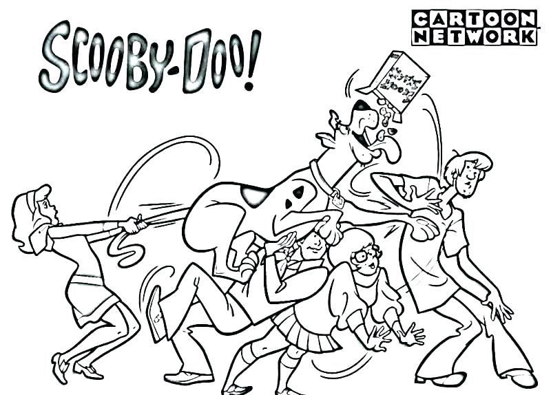 800x574 Coloring Pages And Shaggy Coloring Sheet Printable Coloring Page