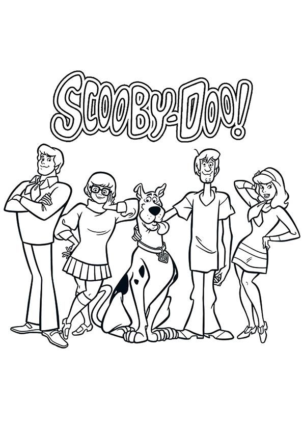 595x842 Scooby Doo Coloring Pages Online 0b363d1db52ca5a2fe2535d93a775cc2
