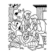 230x230 Top 30 Free Printable Scooby Doo Coloring Pages Online