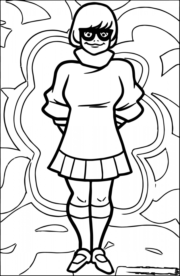 627x960 Get This Scooby Doo Gang Coloring Pages 89671 !