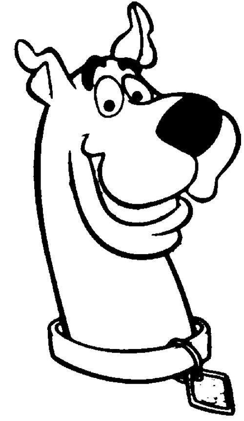 Face Scooby Doo Coloring Page Kids Face, Birthdays 500x860 Face Scooby Doo Coloring Page Kids Face, Birthdays