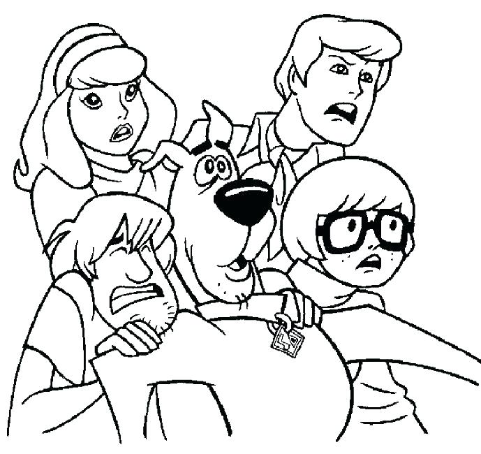 Scooby Doo Free Printables Coloring Pages Of Printable Coloring 689x650 Scooby Doo Free Printables Coloring Pages Of Printable Coloring