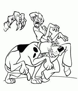 256x300 Scooby Doo Funny Scooby Doo Coloring Pages Kids Net