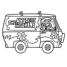 230x230 Top 30 Free Printable Scooby Doo Coloring Pages Online