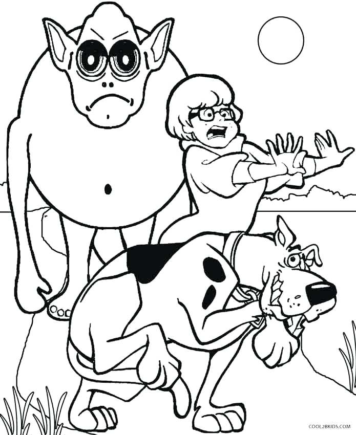 Coloring Pages Scooby Doo Monster Coloring Pages Coloring Pages 695x850 Coloring Pages Scooby Doo Monster Coloring Pages Coloring Pages