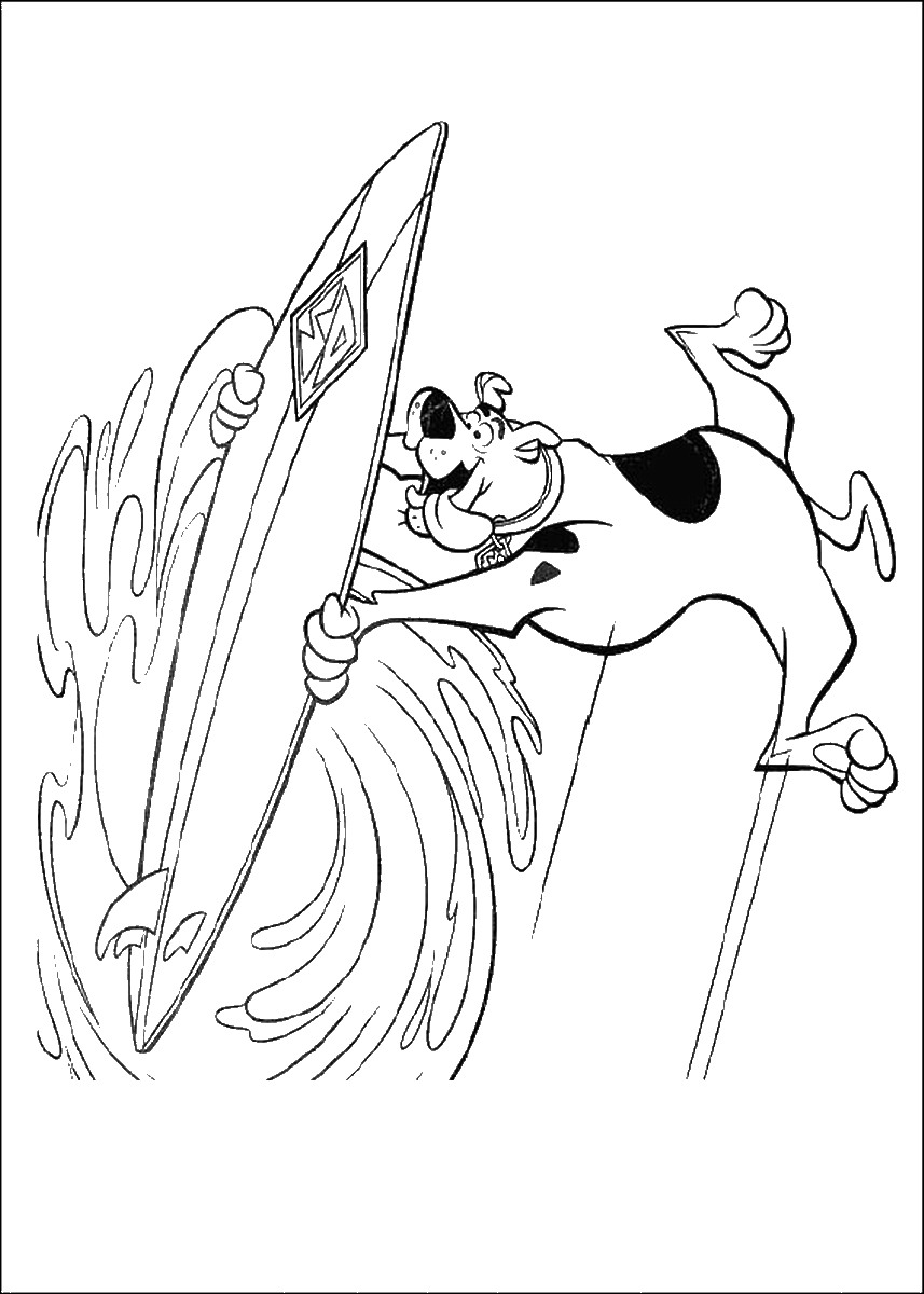 Scooby Doo Coloring Pages 857x1200 Scooby Doo Coloring Pages