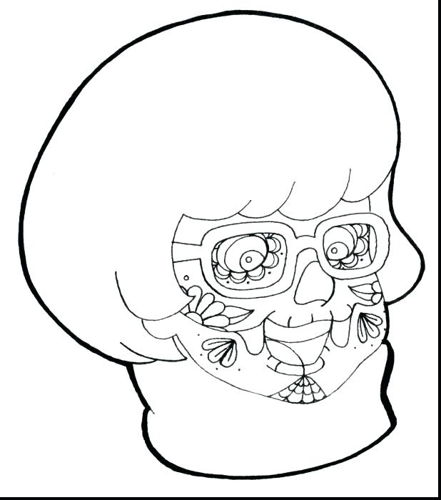 618x700 Scooby Doo Coloring Pages Free Coloring Appealing Coloring Pages