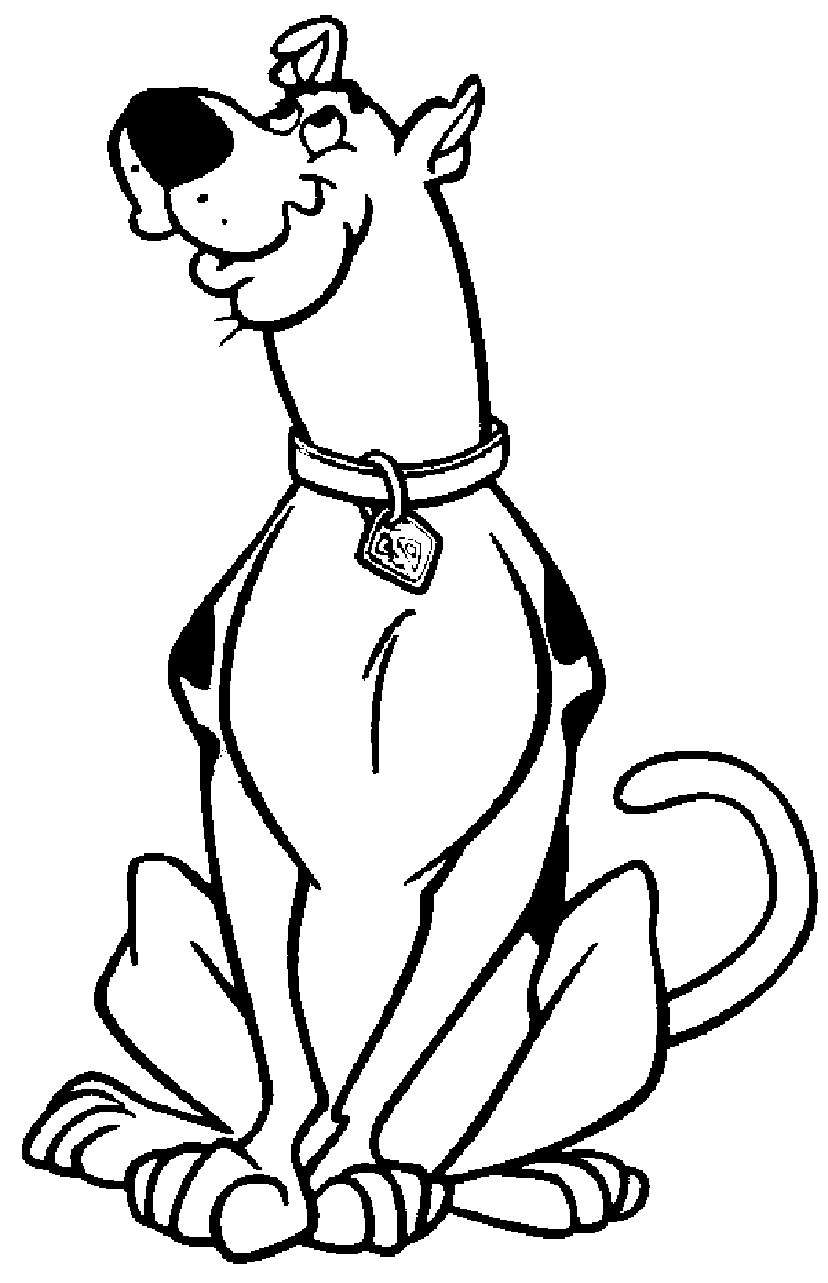 750x1162 Stunning Ideas Scooby Doo Coloring Pages Best For Kids Free 2499
