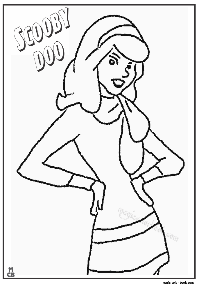 685x975 Scooby Doo Coloring Pages Daphne Scoo Doo Free Coloring Pages 12