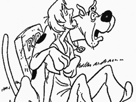 440x330 42 Coloring Pages Scooby Doo, Printable Scooby Doo Coloring Pages