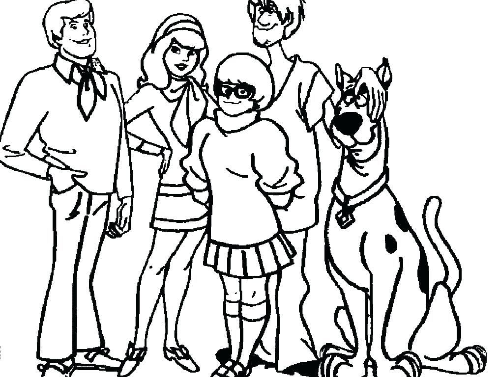 Scooby Doo Daphne Coloring Pages at GetColorings.com | Free printable ...