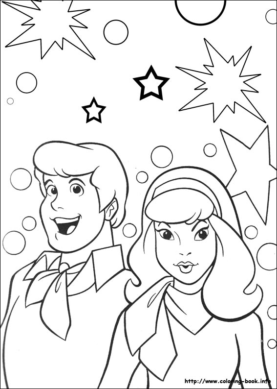 Scooby Dou Coloring Picture 567x794 Scooby Dou Coloring Picture