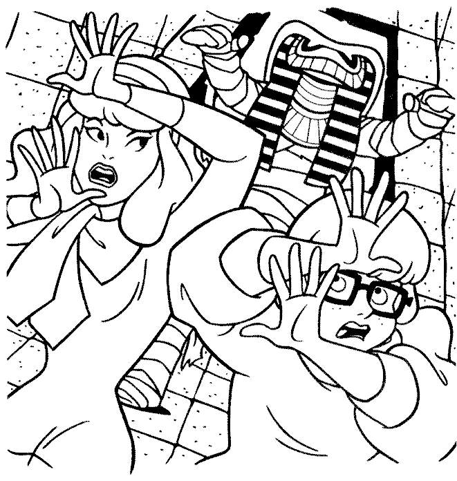 Scooby Doo Ghost Coloring Pages Coloring Pages 661x696 Scooby Doo Ghost Coloring Pages Coloring Pages