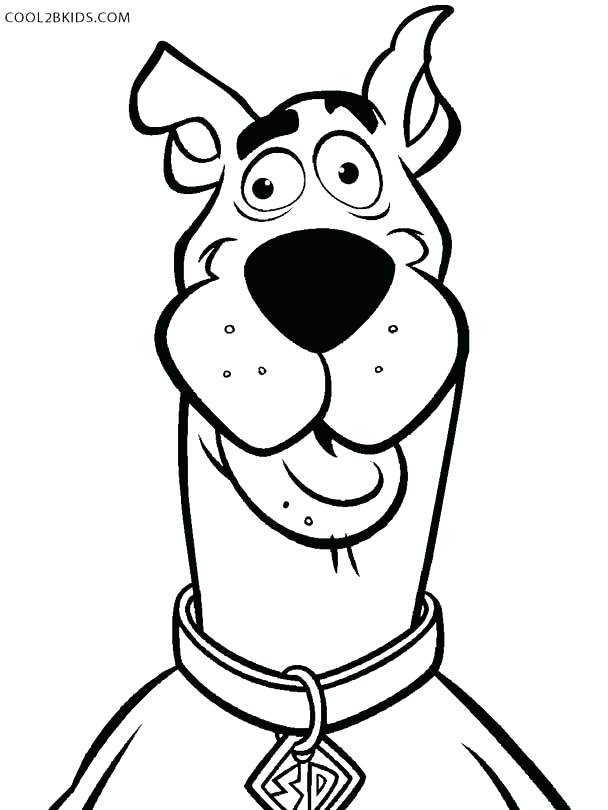 Coloring Pages Of Scooby Doo Printable Coloring Pages For Kids 608x810 Coloring Pages Of Scooby Doo Printable Coloring Pages For Kids