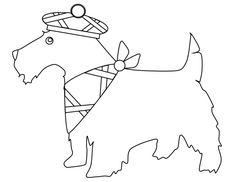 Scottish Terrier Clip Art 236x182 Scottish Terrier Clip Art