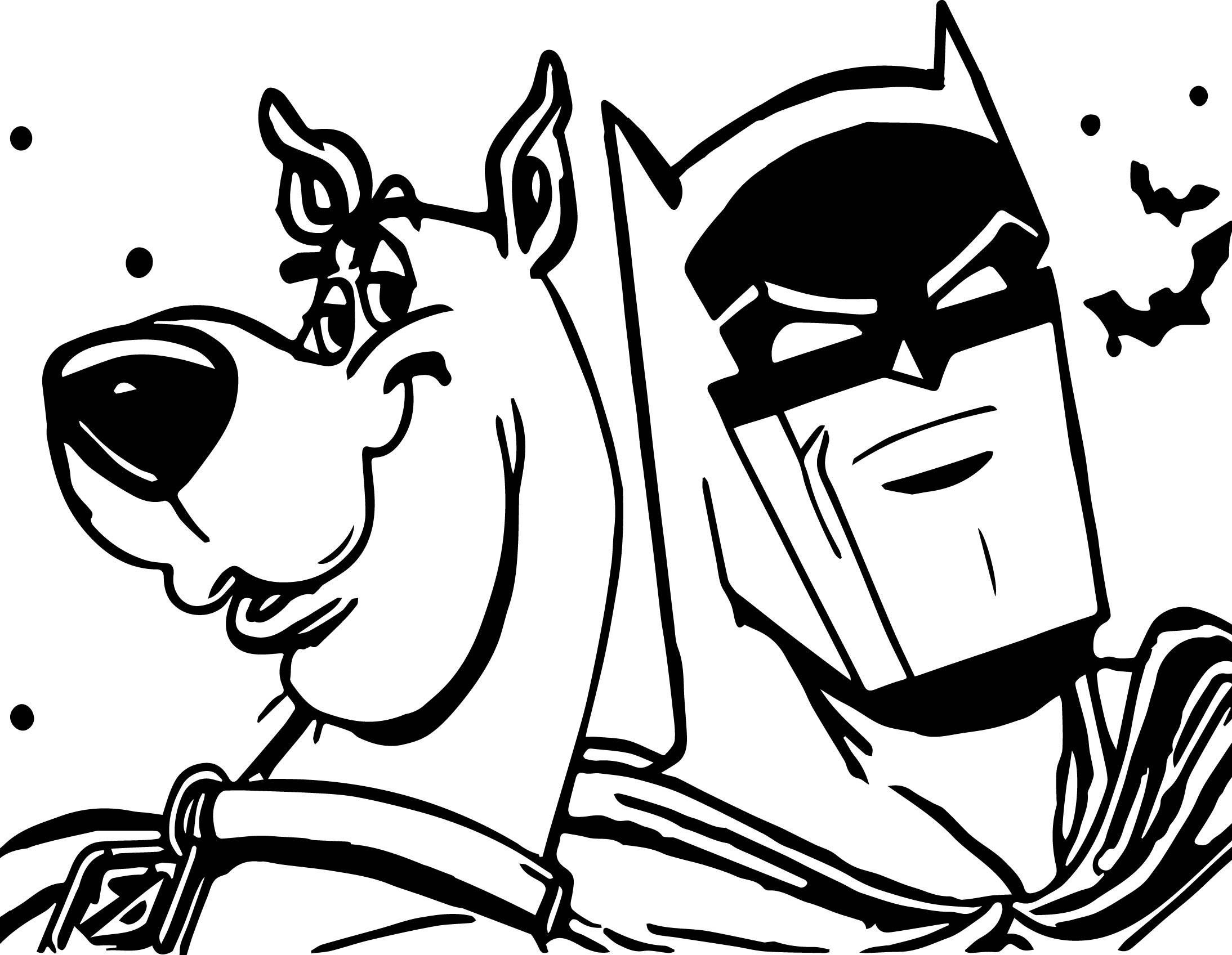 2188x1697 Brave Bold Scoobs Batman Awesome Scooby Doo Coloring Pages