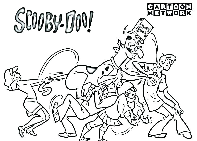 800x574 Scooby Doo Coloring Page Best Of Of Free Printable Coloring Pages