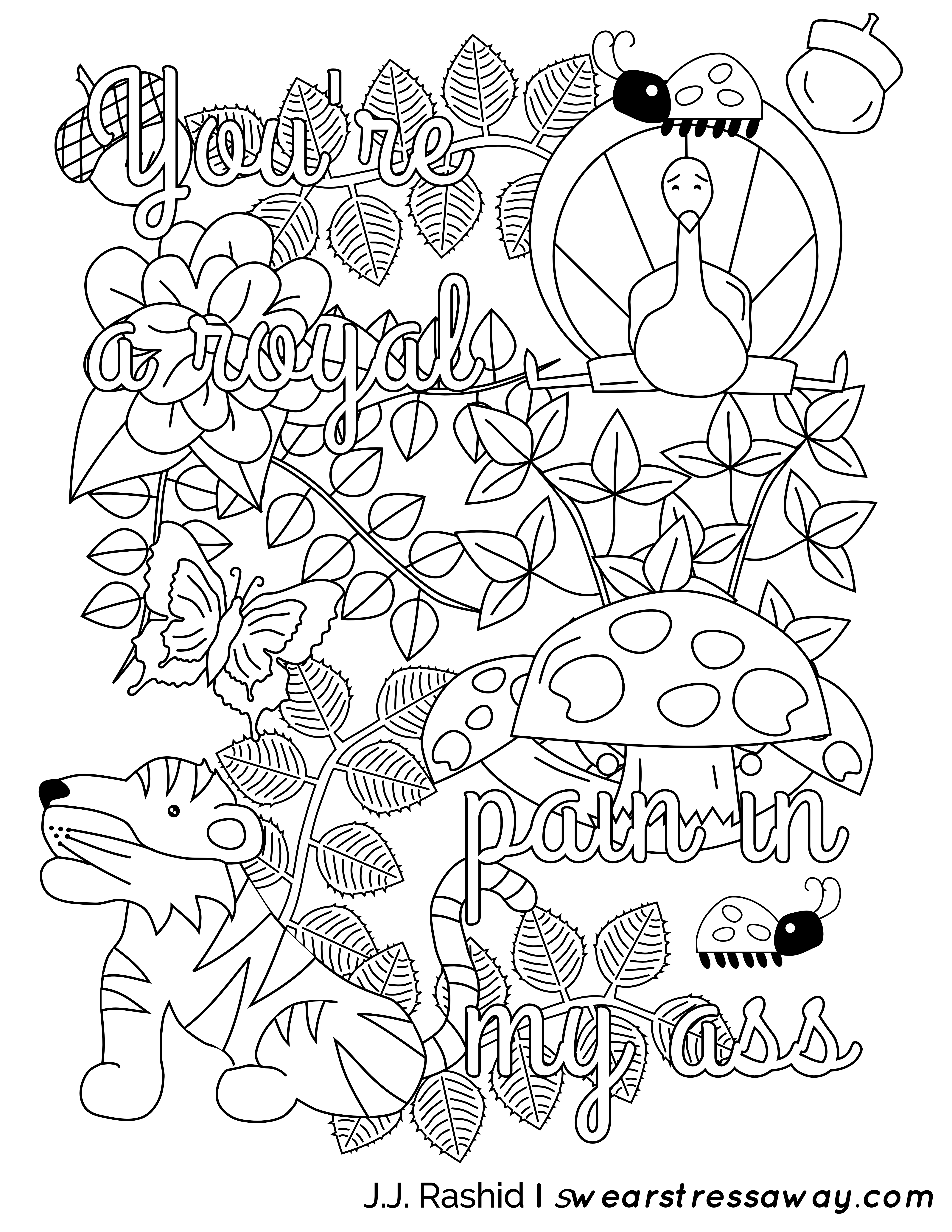 5100x6600 Pain In My Ass