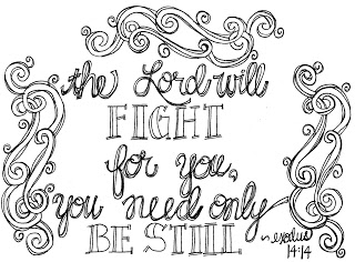 Look To Him And Be Radiant Scripture Coloring Page Be Still 320x236 Look To Him And Be Radiant Scripture Coloring Page Be Still
