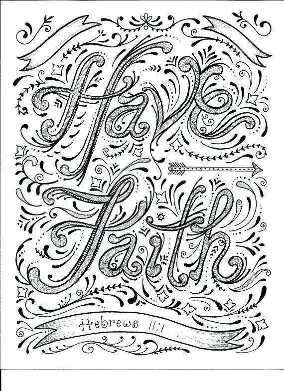 570x784 Free Printable Christian Coloring Pages Adult At Religious Pray