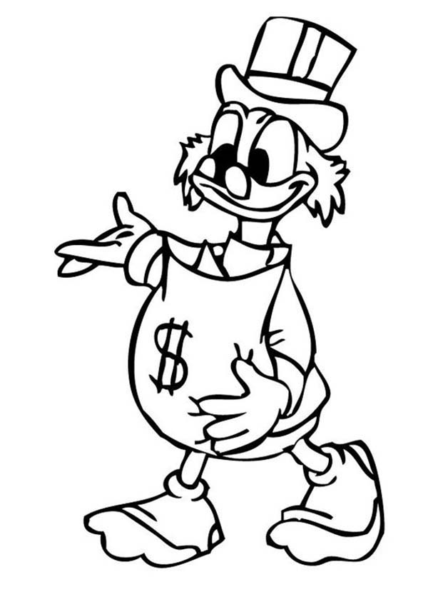 600x850 Scrooge Mcduck, Scrooge Mcduck The Richest Duck In The World