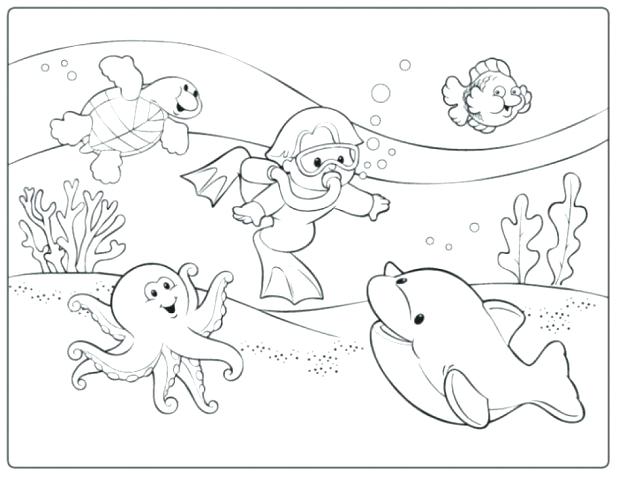 618x477 Chicago Blackhawks Coloring Pages Related Post For Scuba Diver