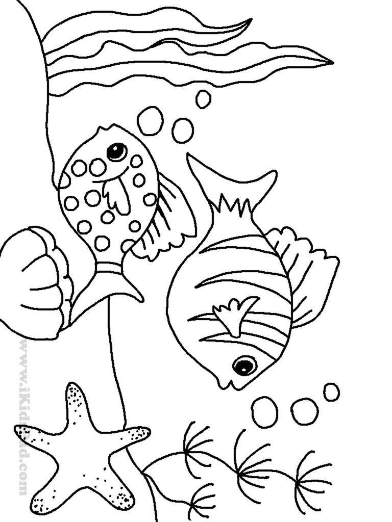 The Cartoon Sea Animals Coloring Pages Are So Fun For Kids 768x1024 The Cartoon Sea Animals Coloring Pages Are So Fun For Kids