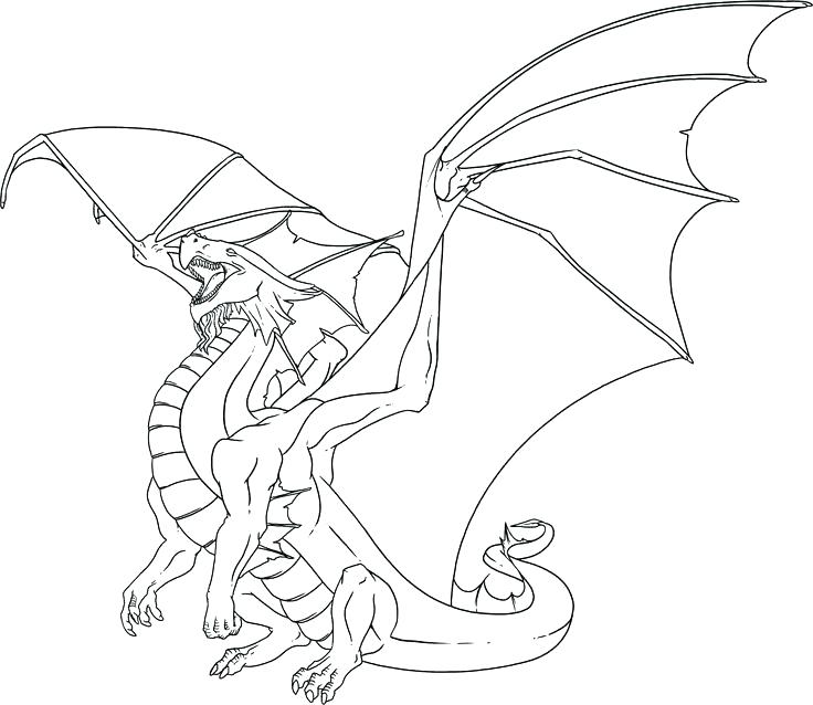 New Sea Dragon Coloring Pages And Dragon Pictures To Color Dragon 736x638 New Sea Dragon Coloring Pages And Dragon Pictures To Color Dragon