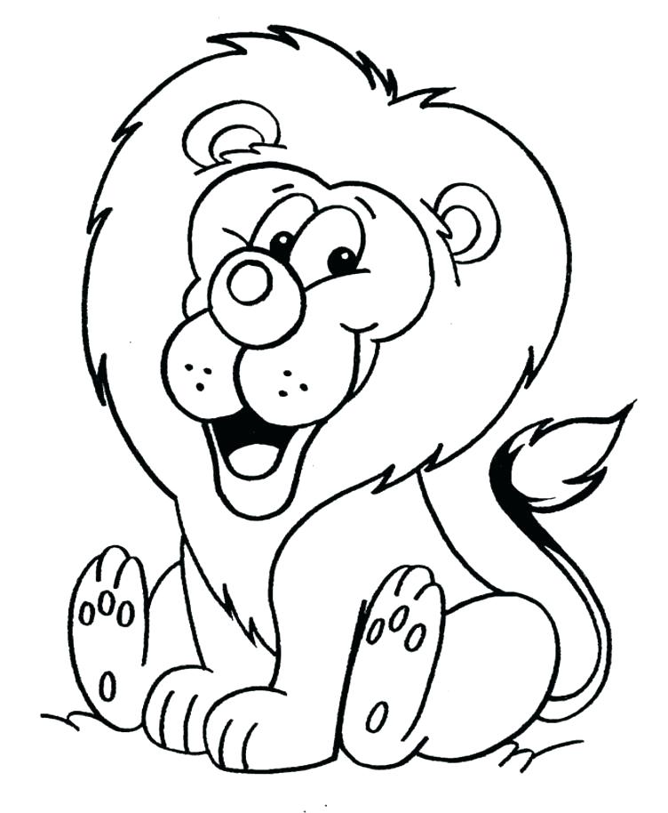 752x914 Coloring Pages Of Lions Great Coloring Page Lion Print Pages Lions