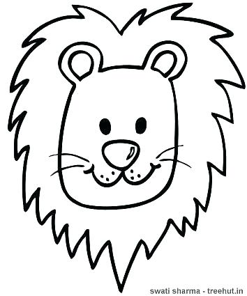 354x425 Lion Color Page Sea Lion Coloring Page Printable Sea Lion Coloring