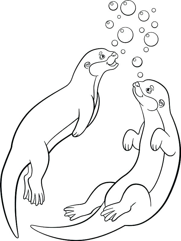 Otter Coloring Pages Otter Coloring Pages Sea Otter Coloring Page 600x799 Otter Coloring Pages Otter Coloring Pages Sea Otter Coloring Page