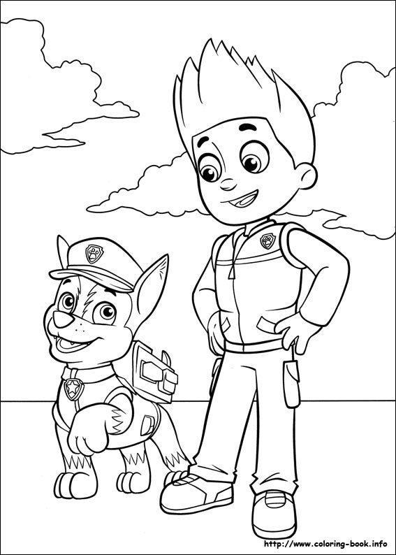 Paw Patrol Coloring Pages On Coloring 567x794 Paw Patrol Coloring Pages On Coloring