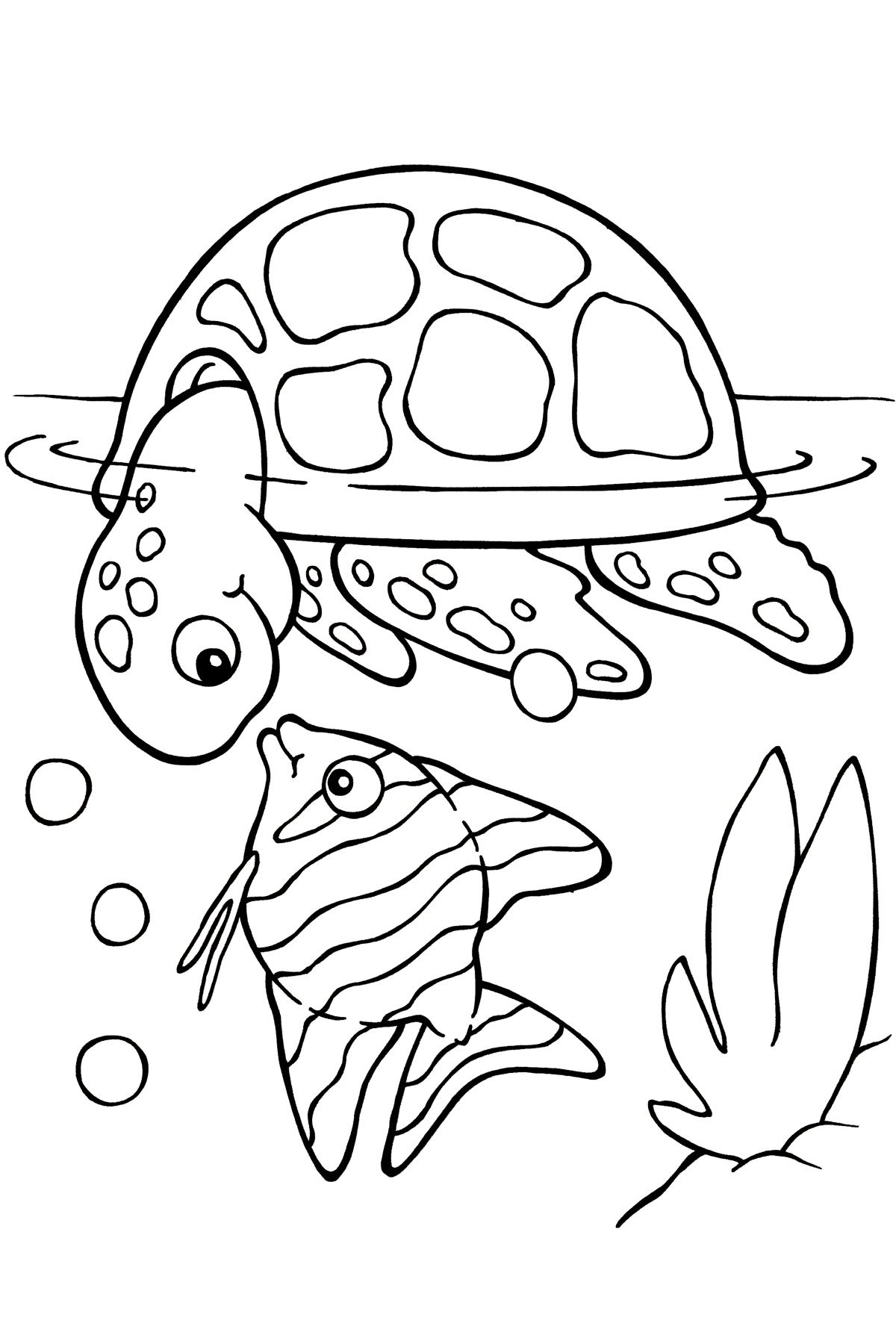1200x1800 Top Sea Turtles Pictures To Color Willpower Cute Coloring Pages