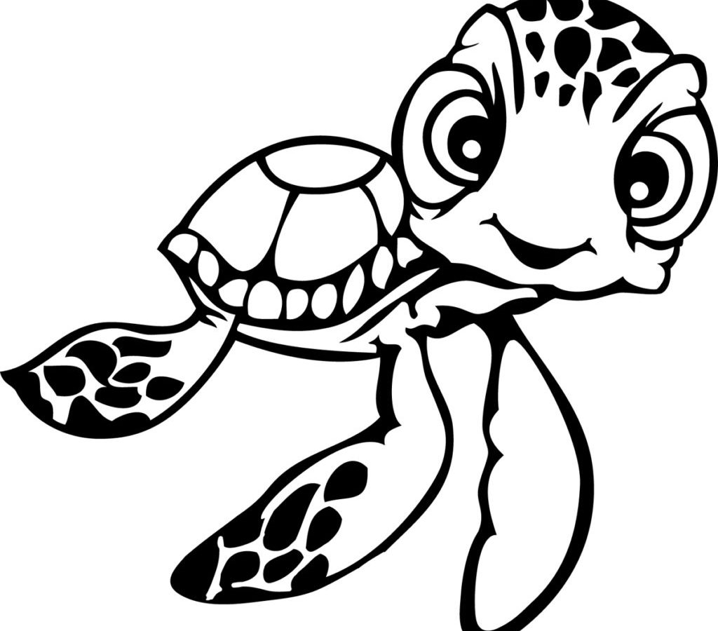 Sea Turtle Coloring Pages With Fish Page Free Printable Animals 1024x900 Sea Turtle Coloring Pages With Fish Page Free Printable Animals